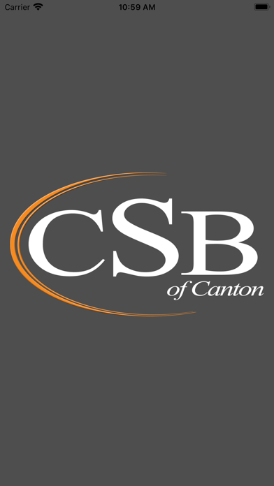 CSB of Canton Mobile App Screenshot