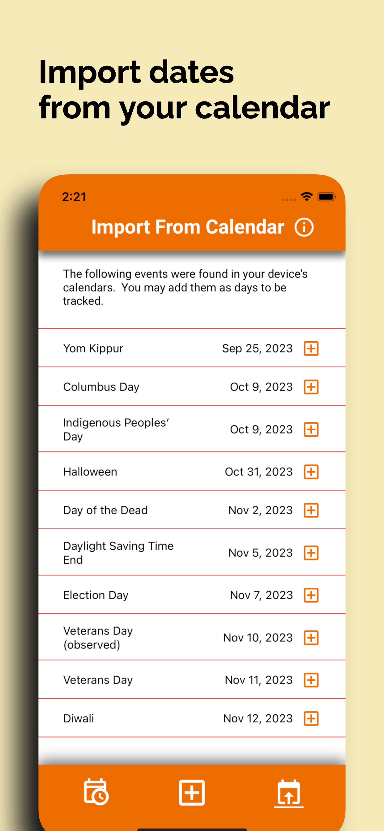 DateTracker