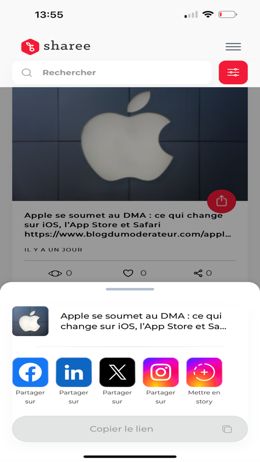 #2. Sharee Advocacy (iOS) 由: So-Buzz