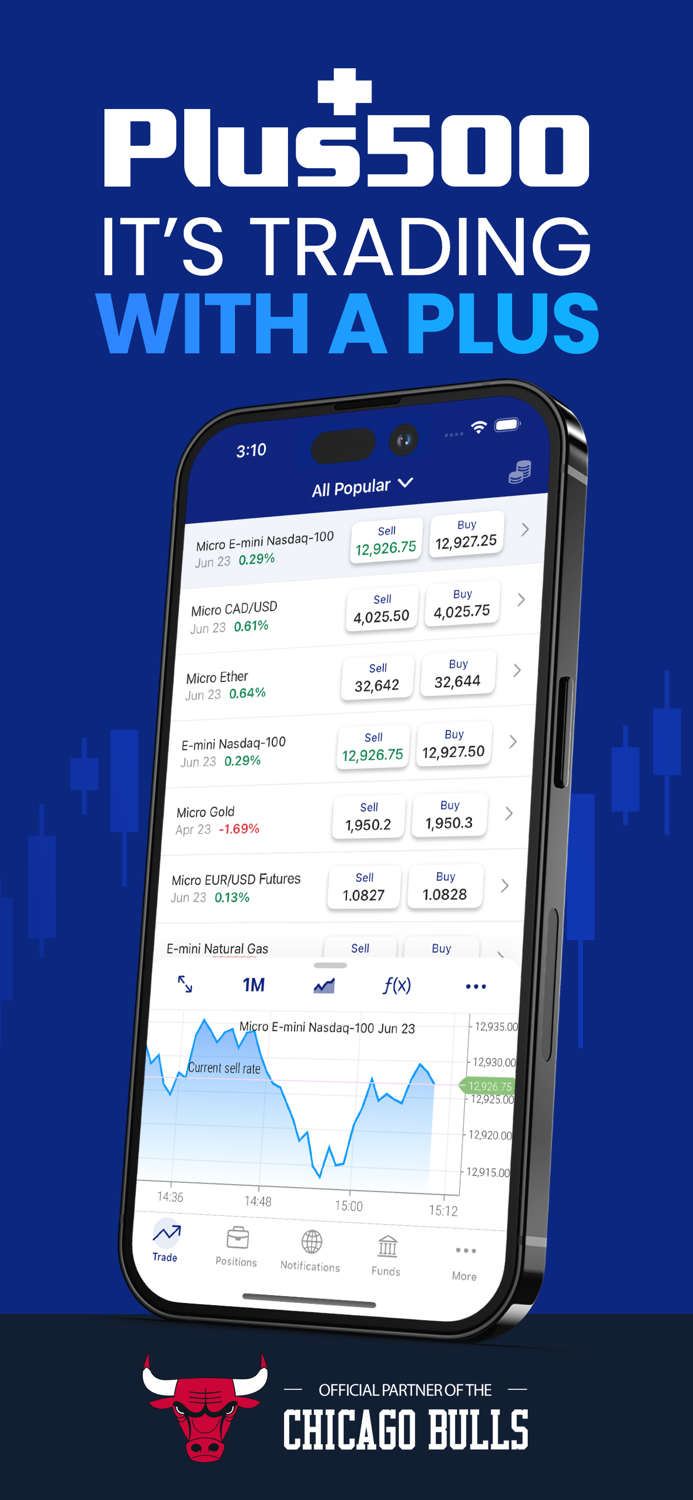 Plus500 - Trade and Invest