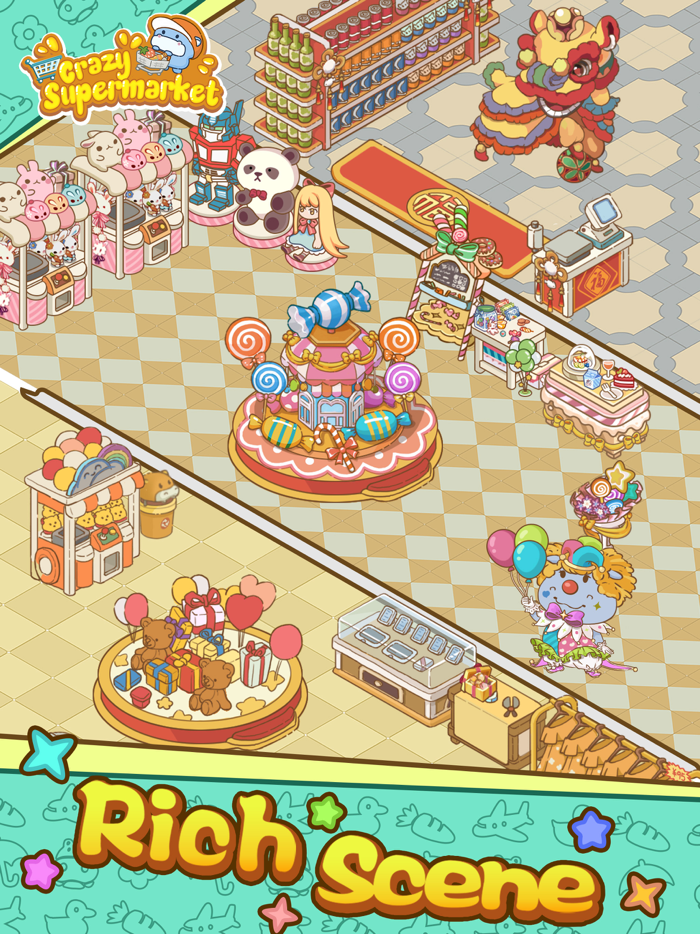 Crazy Supermarket -Puzzle Game