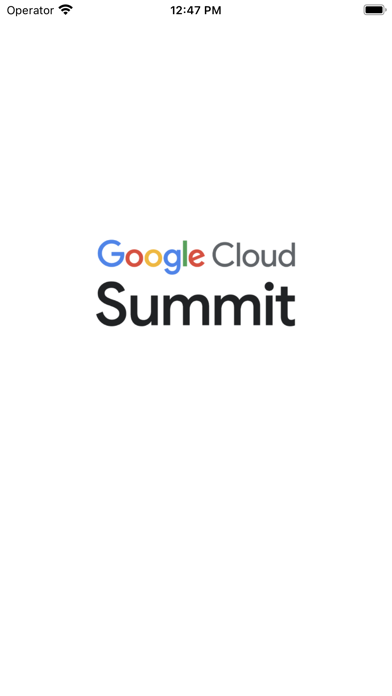 Google Cloud Summit Poland Screenshot