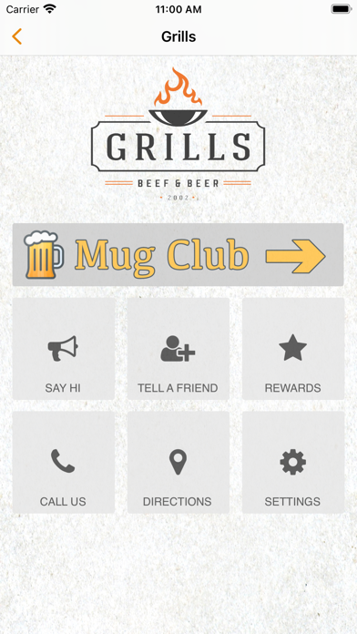 Mug Club App Screenshot