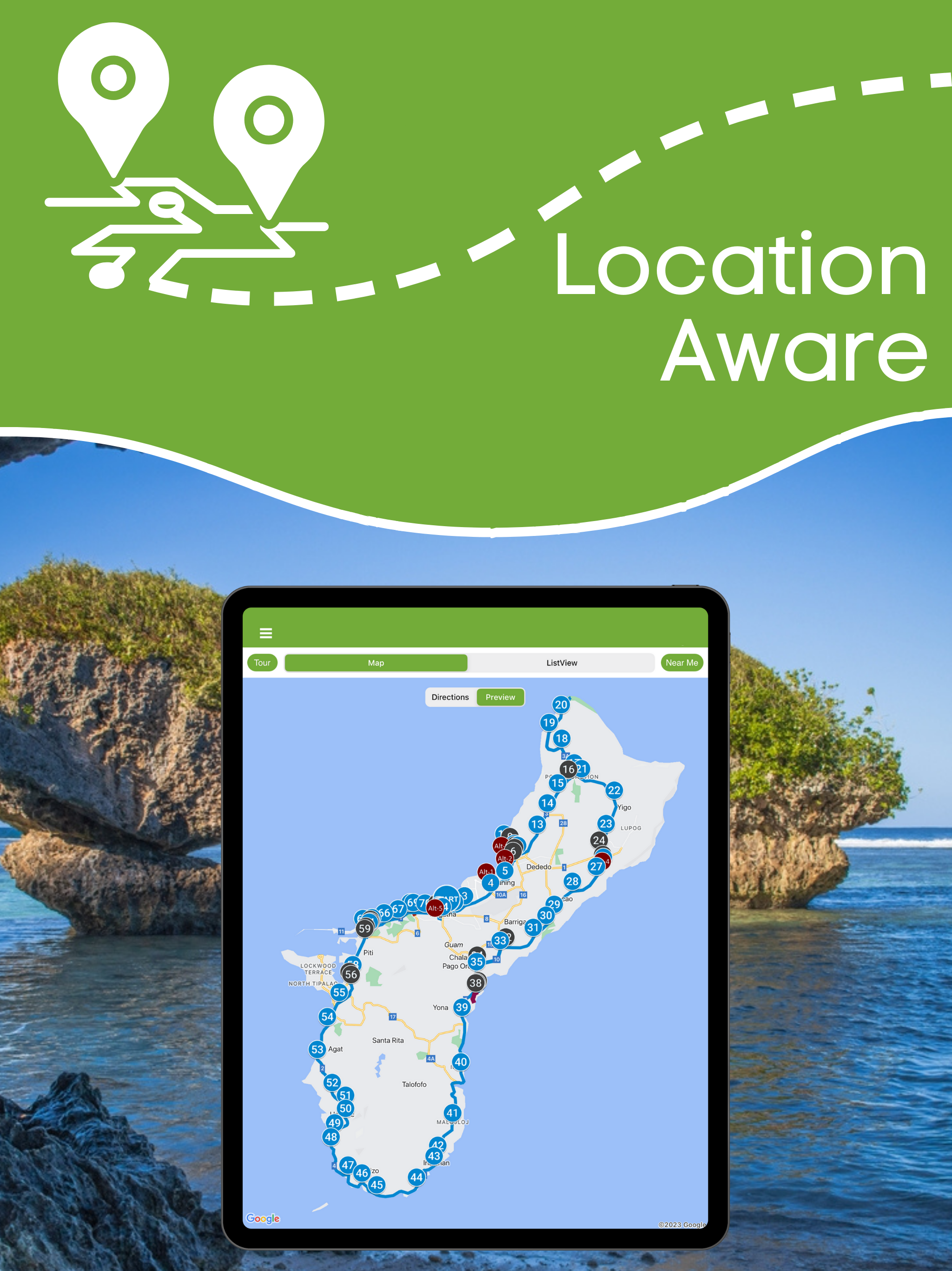 Guam Self-Guided Driving Tour