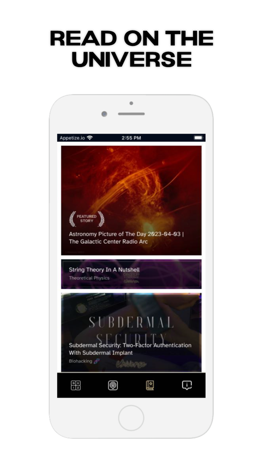 #4. Universe Mobile (iOS) 由: Joshua Habka