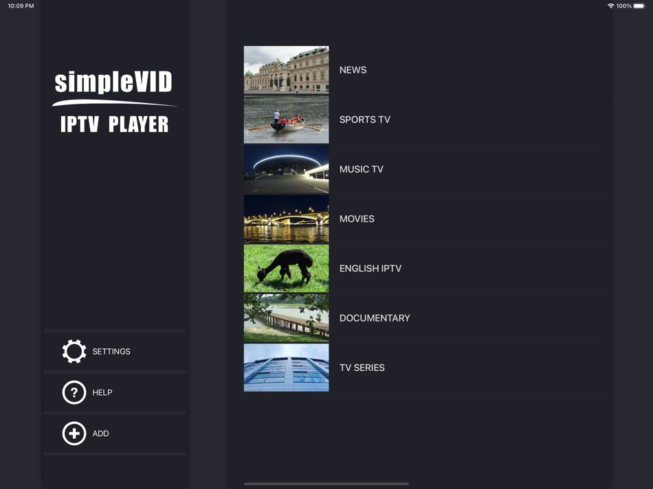 #1. simpleVID IPTV PLAYER (iOS) 由: Leszek Szary