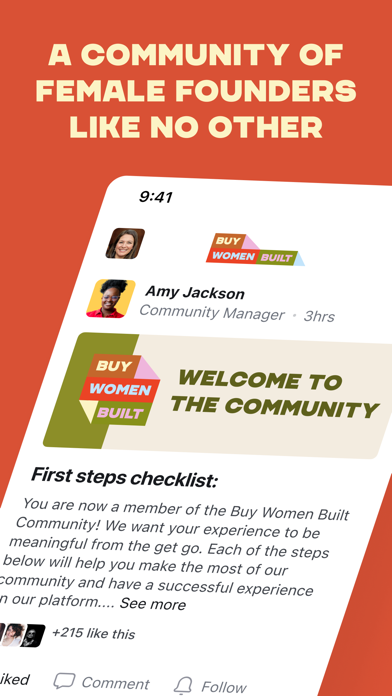 Buy Women Built Community Screenshot
