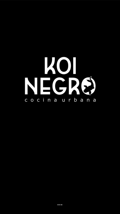 Koi Negro Cocina Urbana Screenshot