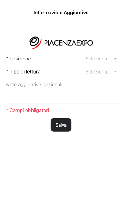Ingressi - Fiere Piacenza Expo Screenshot