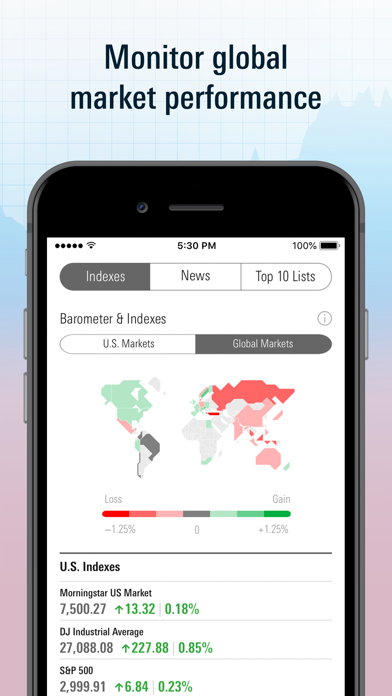 Morningstar for Investors Screenshot