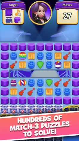 Game screenshot Hard Rock Adventures - Match 3 apk