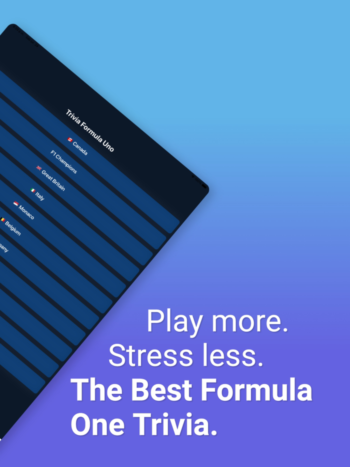 Best formula one trivia