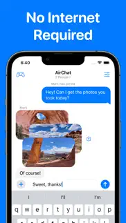 airchat: peer-to-peer chat iphone screenshot 2
