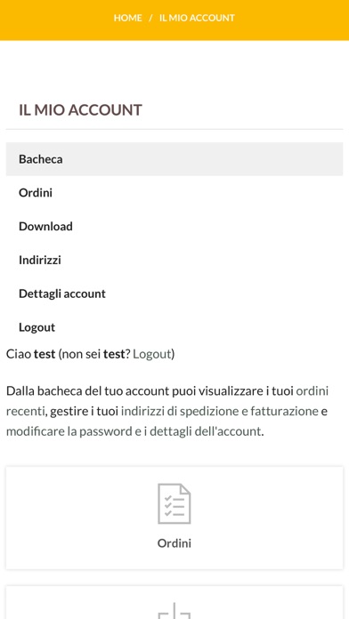 Terre d'Italy Shopping Screenshot