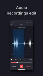 grooz voice recorder iphone screenshot 2
