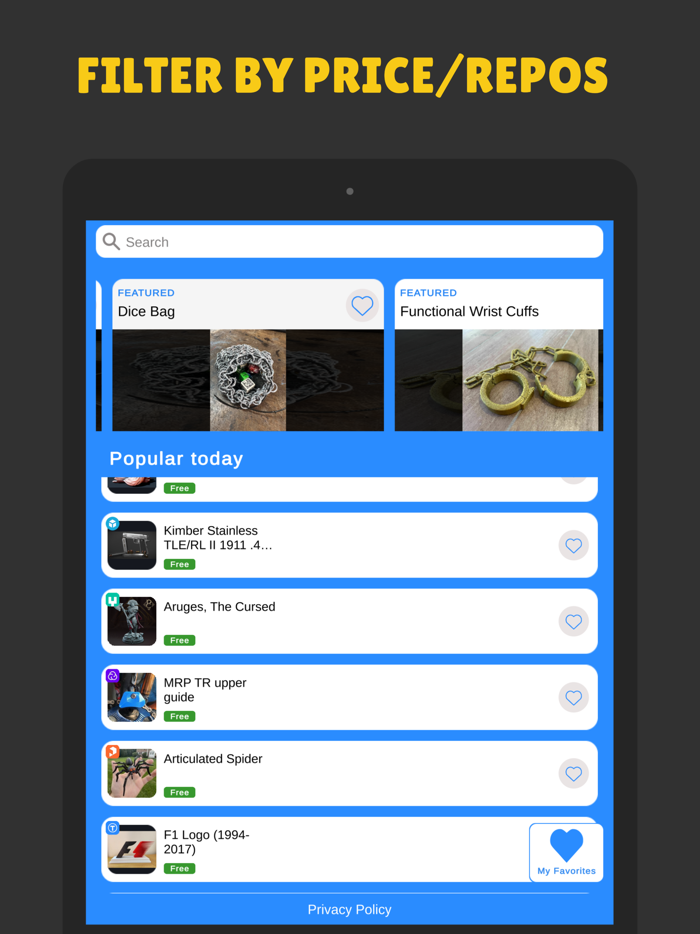 PrintHub STL for 3D Printing