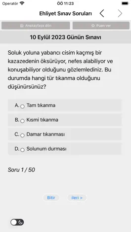 Game screenshot Ehliyet Sınav Soruları-esınav hack