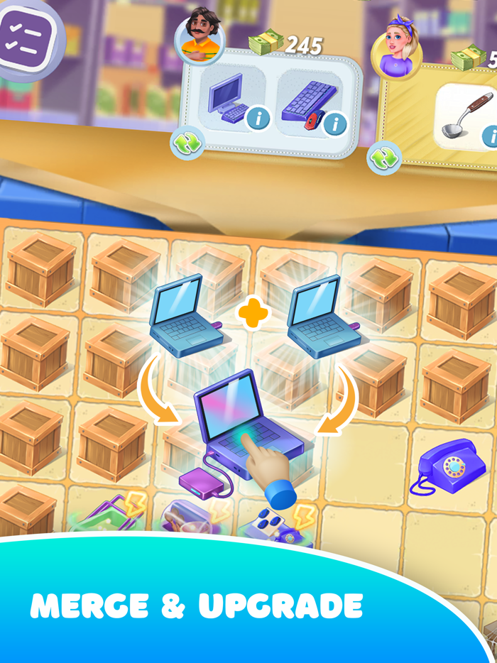 Merge Bosses Shoping Center