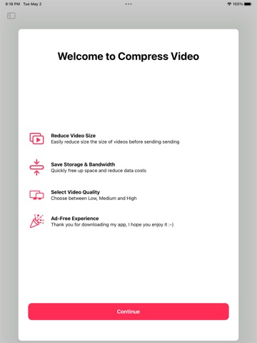 Compress Videoのおすすめ画像1