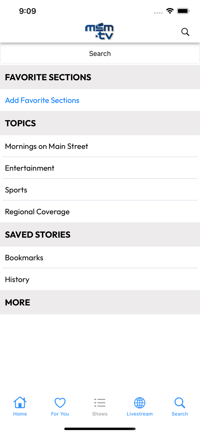Main Street Media TV Mobile