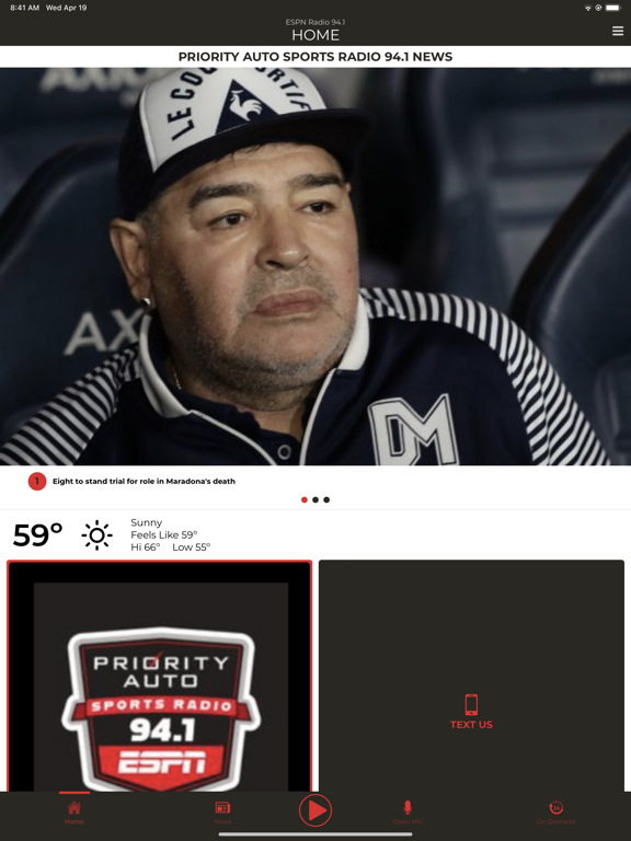 Screenshot #5 pour Priority Auto Sports ESPN 94.1