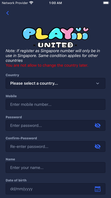 Play United Screenshot