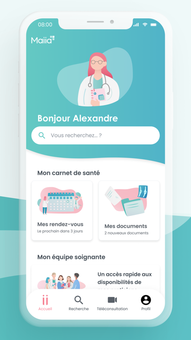 Maiia - Téléconsultation & RDV Screenshot