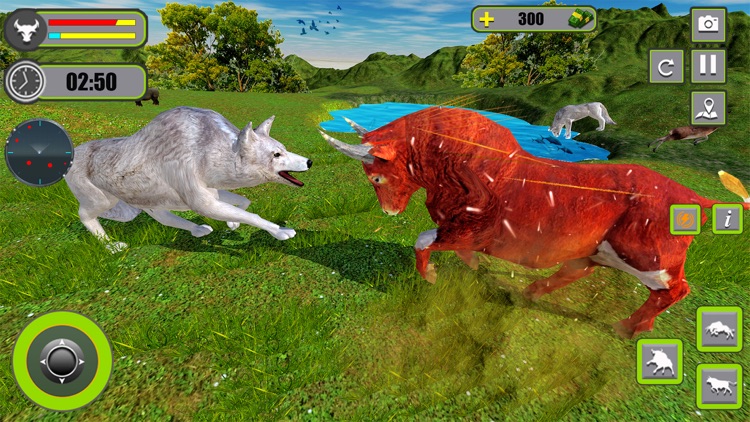 Angry Bull Attack Fight Game screenshot-3