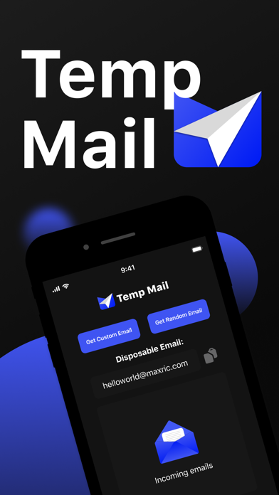 Temporary Mail: Temp Emailのおすすめ画像1