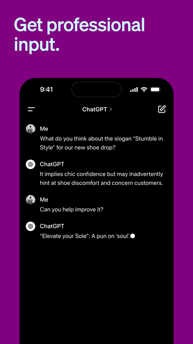 ChatGPT Screenshot