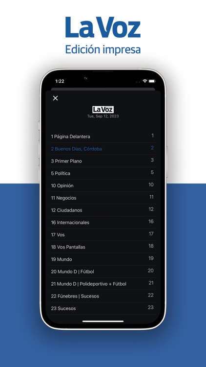 La Voz - Edición Impresa screenshot-6