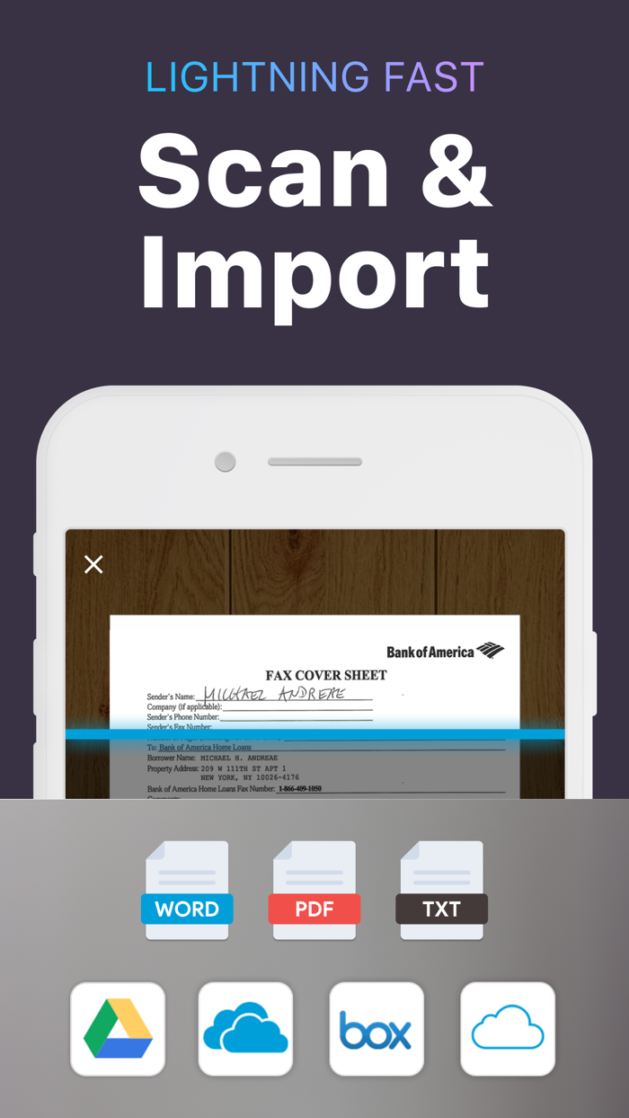 iFax App Send Fax from iPhone
