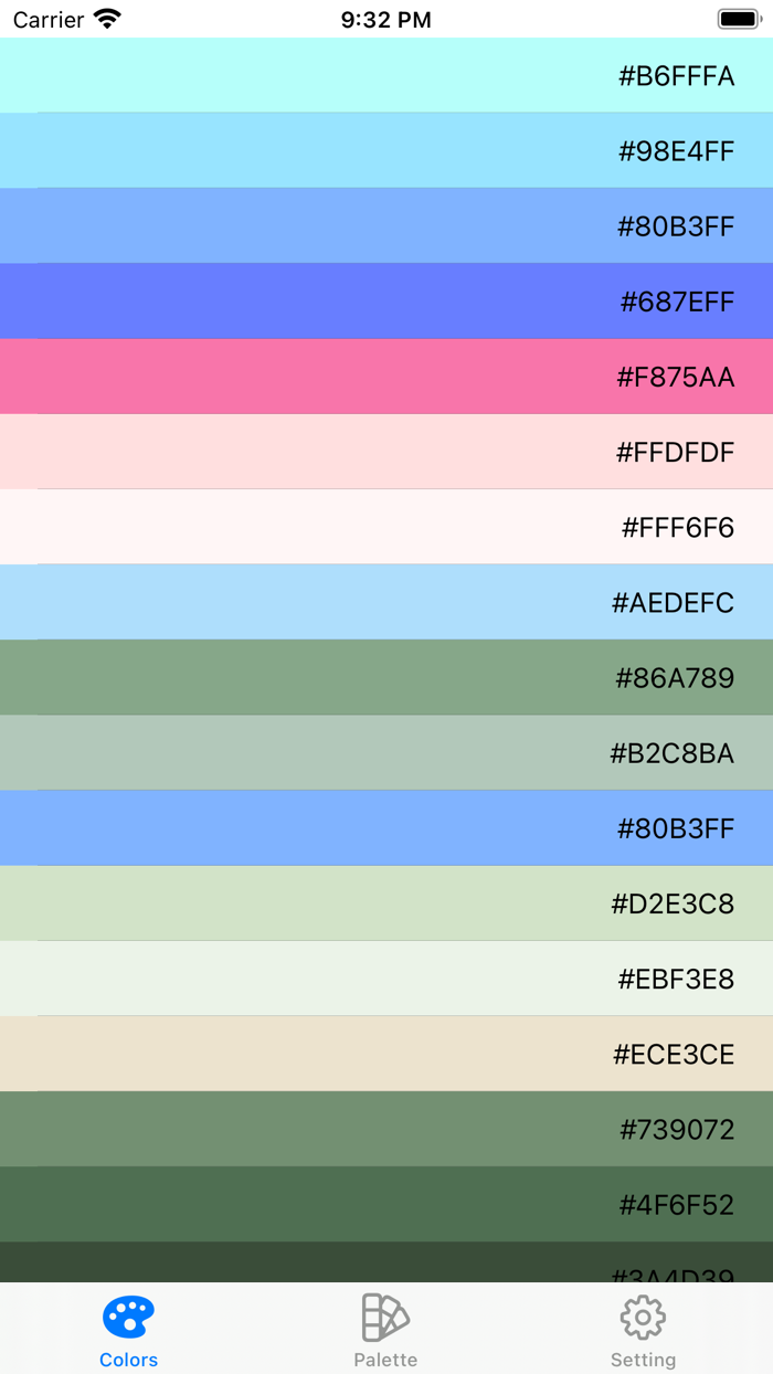 ColorPalette - Color Harmony