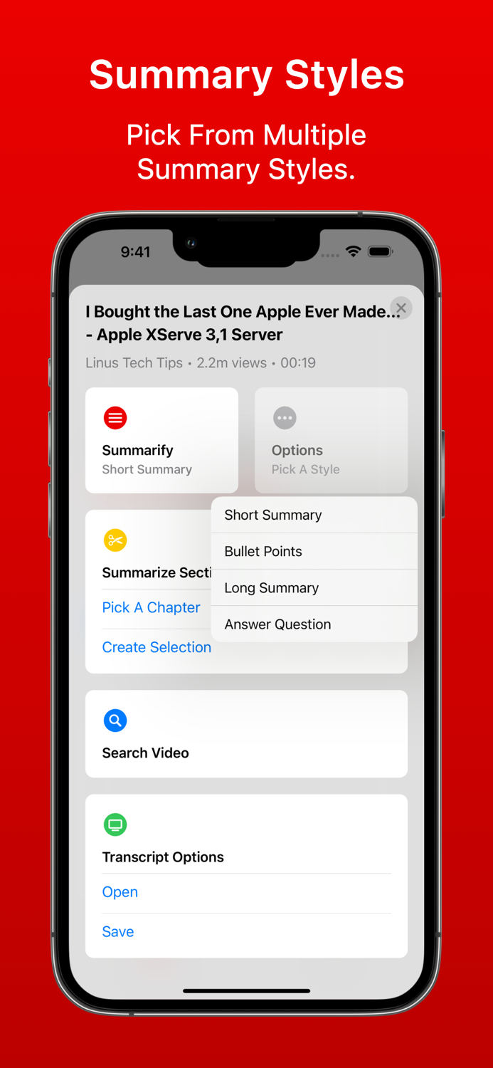 Summarify AI For YouTube