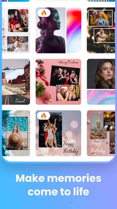 Photo Collage Maker: Template Screenshot