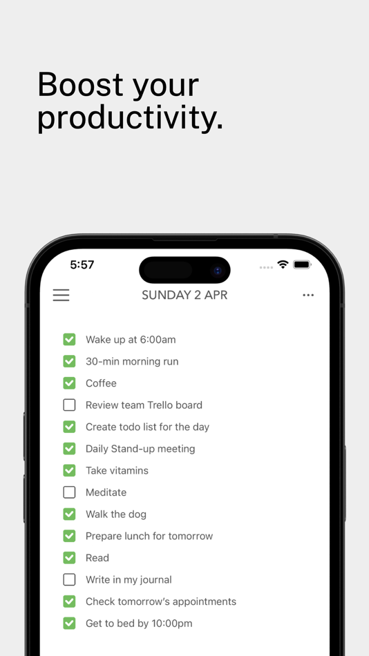#4. DailyList: Daily ToDo List (iOS) 由: Ben Reynolds