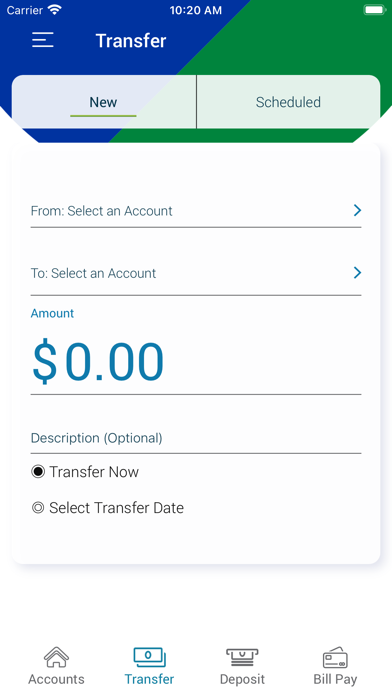 Energy Plus Credit Union Screenshot