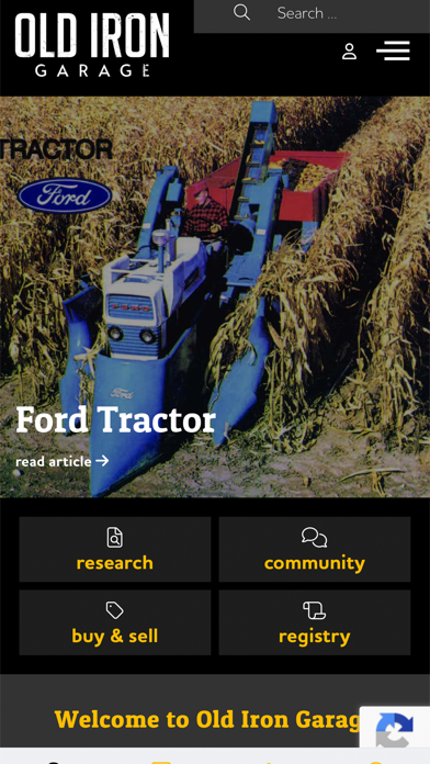 Old Iron Garage Screenshot