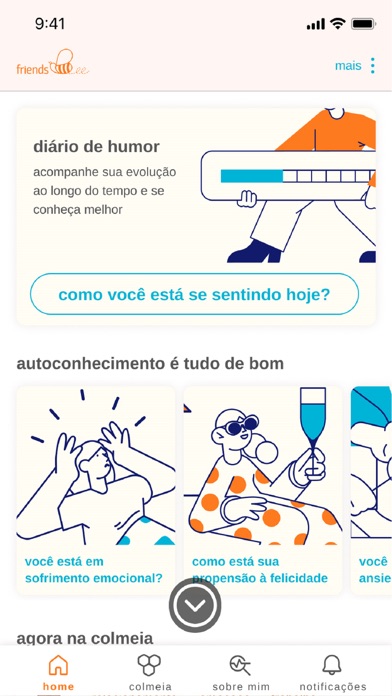 friendsBee Screenshot