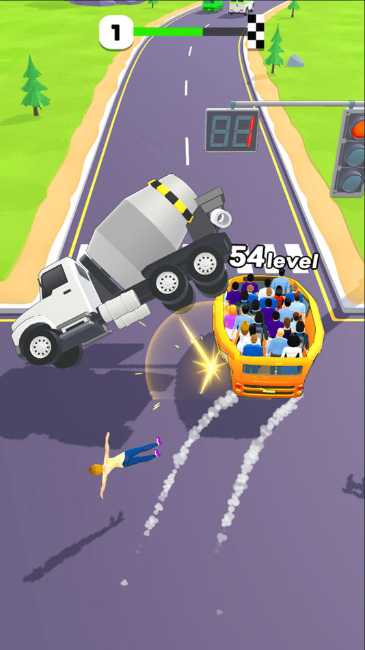#2. Level Up Bus 3D (iOS) Podle: Xiamen Sixcube Information Technology Co., Ltd.