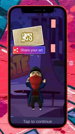 Game screenshot Graffiti Ninja: spray painting apk