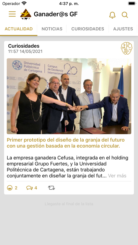 #2. Ganader@s GF (iOS) 由: Grupo Corporativo Fuertes, s.l.