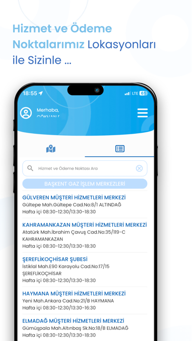 BAŞKENTGAZ Mobil Abone Screenshot
