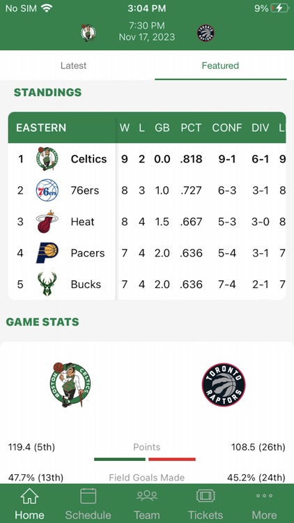 Boston Celtics screenshot-5