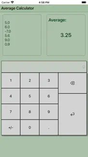 average calculator professiona iphone screenshot 1
