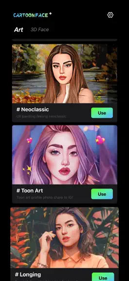 Game screenshot Cartoon Face: AI Photo Editor hack