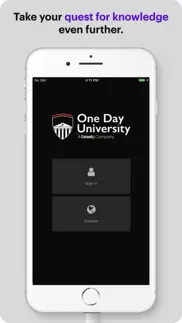one day university iphone screenshot 1