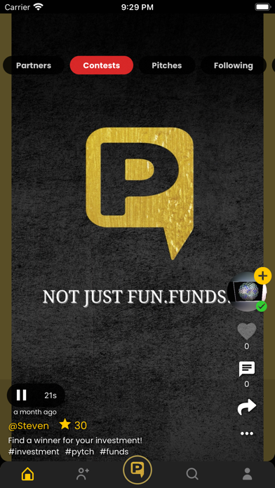 Pytch: Funding Help & Promoter Screenshot