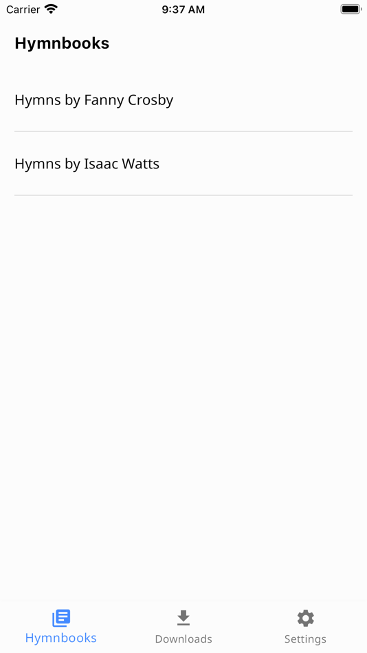 #1. Hymnbooks (iOS) 由: Chapter House Ltd