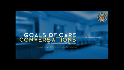 VHA Goals of Care Screenshot